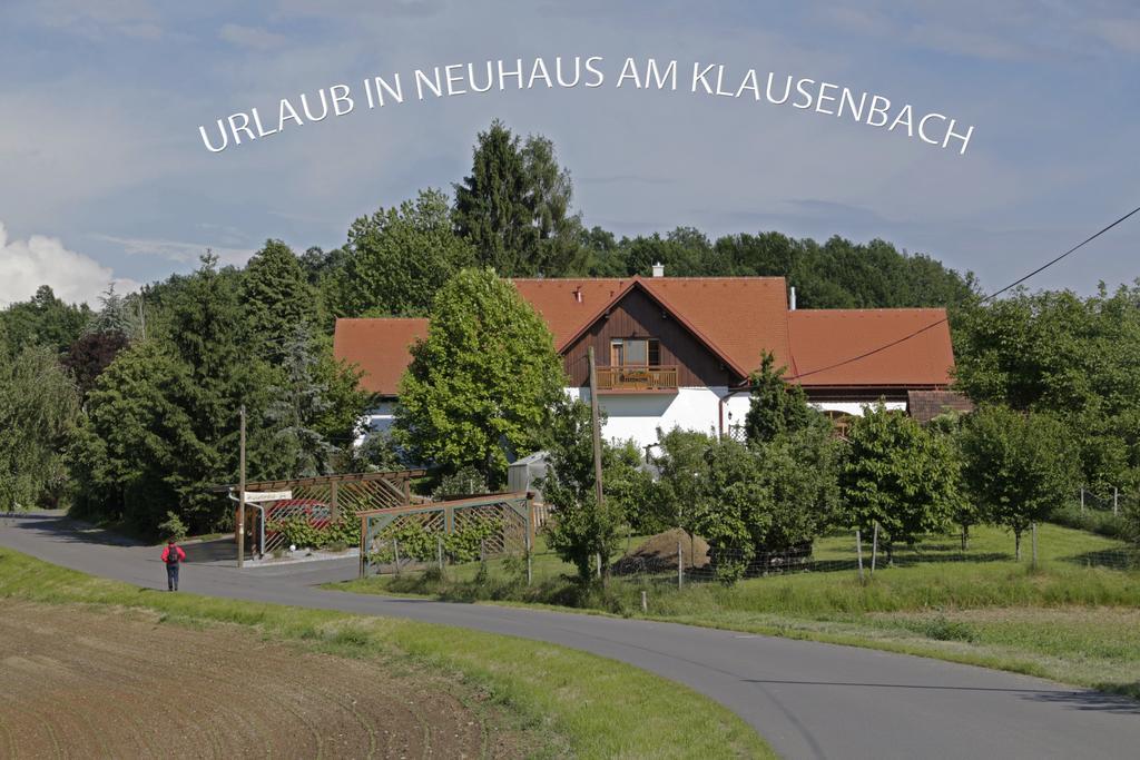 Hotel Garni Huegellandhof Neuhaus am Klausenbach Eksteriør bilde